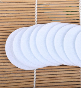 100 Stiff Thick Wool Felt 2mm-White