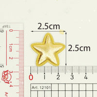 Wholesale Padded PVC Star 1" Embellishment - U PICK