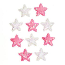 Wholesale 500pcs Padded Sequin Star 1 5/8" Embellishment - U PICK