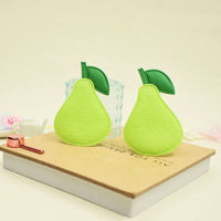 Wholesale Padded Felt Avocado 1.5" Embellishment - Lime Green