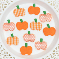 Wholesale Padded Pumpkin 1" Embellishment - U PICK