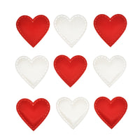 Wholesale 500pcs Padded Satin Heart 1.25" Embellishment - U PICK