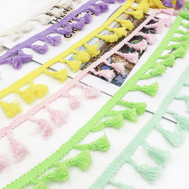 50 Yards Tassel Fringe Trim Ribbon- U PICK