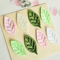 Wholesale Padded Velvet Leaf 2.25" Embellishment - U PICK