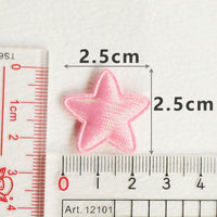 Wholesale Padded Shinny Star 1" Embellishment - U PICK