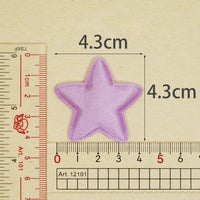 Wholesale Padded Satin Star 1 5/8" Embellishment - U PICK