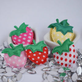 Wholesale 500pcs Padded Dots Strawberry 7/8" Embellishment - U PICK