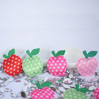 Wholesale Padded Satin Apple 3/4" Dots Embellishment - U PICK