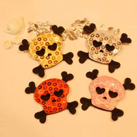 Wholesale 500pcs Padded Sequin Skull 2.25" Embellishment - U PICK