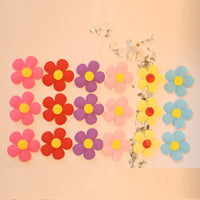 Wholesale 500pcs Padded Felt Flower W/Center 1.5" Embellishment - U PICK