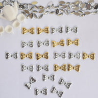 Wholesale 500pcs Padded PVC Mini Bow 15mm Embellishment - U PICK