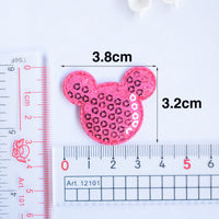 Wholesale 500pcs Padded Sequin Mouse 1.5" Embellishment - U PICK