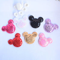 Wholesale 500pcs Padded Sequin Mouse 1.5" Embellishment - U PICK