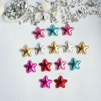 Wholesale Padded PVC Star 1" Embellishment - U PICK