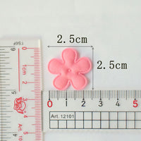 Wholesale 500pcs Padded Cotton Flower 1" Embellishment - U PICK