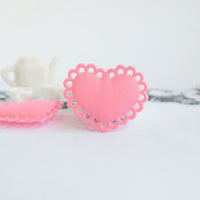 Wholesale 500pcs Padded Cotton Heart 1.25" Embellishment - U PICK