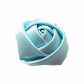 20pcs Satin Rose 2" - Blue