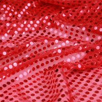 Dot Sequins On Metallic Mesh Fabric by The Yard Seasonal Fabric 43" Wide 1 Yard, Decoration, Backdrop-U Pick