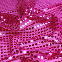 Dot Sequins On Metallic Mesh Fabric by The Yard Seasonal Fabric 43" Wide 1 Yard, Decoration, Backdrop-U Pick