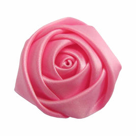 20pcs Satin Rose 2" - Bubble Pink