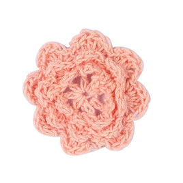 20pcs Crochet Flowers 2" - Peach