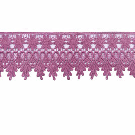 5y Lace Trim 3" - Dusty Pink