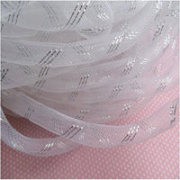 25 Yards Solid Mesh Tube Deco Flex for Wreaths Cyberlox CRIN Crafts 16mm 5/8-Inch-U Pick