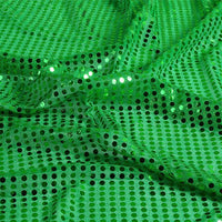 Faux Sequin (3mm) Knit Fabric Sequin Fabric by The Yard-U Pick