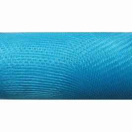 10 inch x 30 feet(10 Yards) Deco Poly Mesh Ribbon (No Metallic Foil) - Turquoise