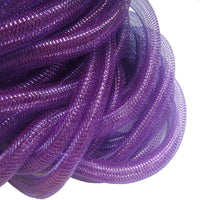 25 Yards Solid Mesh Tube Deco Flex for Wreaths Cyberlox CRIN Crafts 16mm 5/8-Inch-U Pick