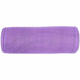 10 inch x 30 feet(10 Yards) Deco Poly Mesh Ribbon (No Metallic Foil) - Lavender