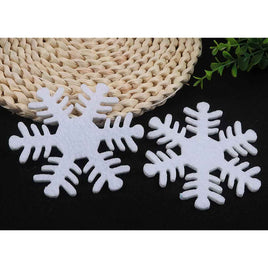 20pcs 3.5" Felt Snowflake(3mm thick)