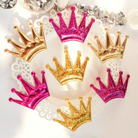 Wholesale 500pcs Padded PVC Crown 3" Embellishment - U PICK