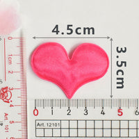 Wholesale 500pcs Padded Satin Heart 1.75" Embellishment - U PICK