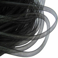 25 Yards Solid Mesh Tube Deco Flex for Wreaths Cyberlox CRIN Crafts 8mm 3/8 Inch(NO FOIL)-U Pick