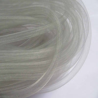 25 Yards Solid Mesh Tube Deco Flex for Wreaths Cyberlox CRIN Crafts 8mm 3/8 Inch(NO FOIL)-U Pick