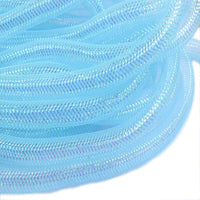 25 Yards Solid Mesh Tube Deco Flex for Wreaths Cyberlox CRIN Crafts 16mm 5/8-Inch-U Pick