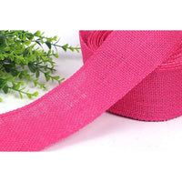 Jute Wired Burlap Ribbon, 2.5" x 12 Yd-U Pick