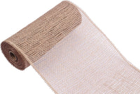 Burlap Deco Mesh Ribbon 10" x 10 Yards(30 Feet)