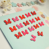 Wholesale 500pcs Padded Satin Mini Bow 15mm Embellishment - U PICK