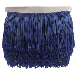 10Y 6" Wide Tassel Curtian Fringe Trim - Royal