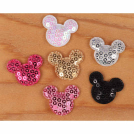 60 Padded Mouse Head w/Sequin 1 1/8"-6 Colors