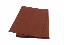 12 Stiff Felt Sheets 2mm 9 Inch X 12 Inch - Brown