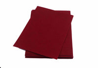 12 Stiff Felt Sheets 2mm 9 Inch X 12 Inch - U Pick