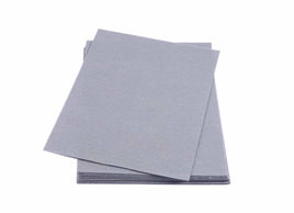 12 Stiff Felt Sheets 2mm 9 Inch X 12 Inch - Silver