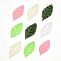 Wholesale 200pcs Padded Velvet Leaf 2.25" Embellishment - U PICK