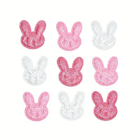 Wholesale Padded Shinny Rabbit 3/4" Embellishment - U PICK