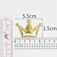 Wholesale Padded PVC Crown 2.25" Embellishment - U PICK