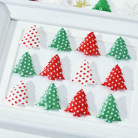 Wholesale Padded Satin Dots Tree 1" Embellishment - U PICK