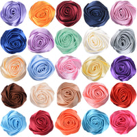 Wholesael 100 Satin Rose Wedding Bride Bouquet Rose 2.5"-U PICK